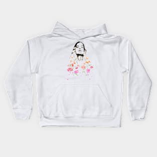 Flower girl Kids Hoodie